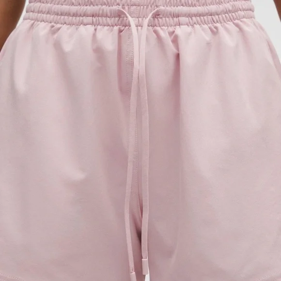 NWT LULULEMON ATHLETICA PACE RIVAL HIGH-RISE SHORT 3” PINK HAZE 4 - Picture 3 of 12